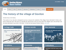 Tablet Screenshot of history.govilon.com